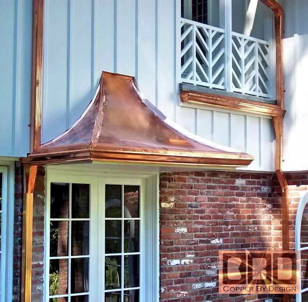 CBDs Custom Copper Roof Covering Pages