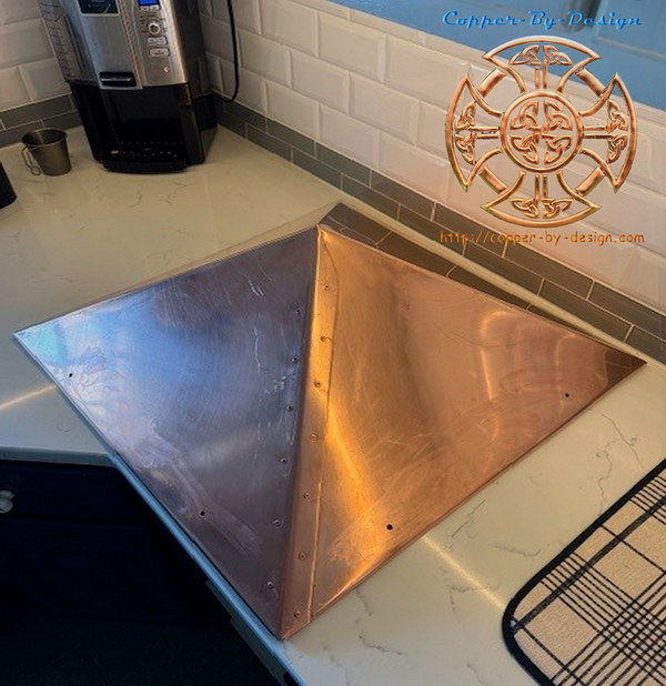 A square turret roof cap