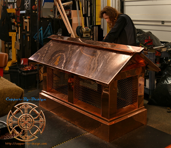 Bonner - 24oz Copper Chimney Cap