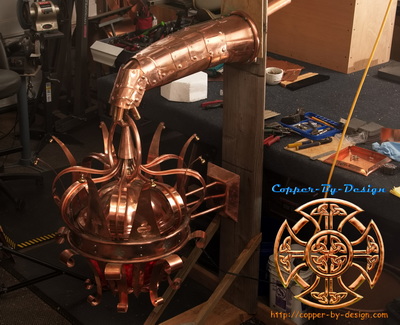 Black's Set of 4 Crown Style Lanterns