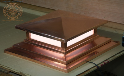 Larsen 2 piece lamp posts